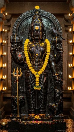 Shani Dev Murti – Sacred Justice 🔱